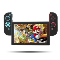 BUBM 任天堂switch保护套 主机手柄nintendo ns硅胶分体保护壳 switch-F黑色