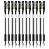 富得快(Fudek) 0.5mm办公中性笔 水笔签字笔 黑色12支/盒 自营 FG002