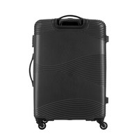 卡米龙万向轮拉杆箱箱子密码箱瀑布水花纹简约行李箱女旅行箱男DY8*09003黑色28英寸托运箱