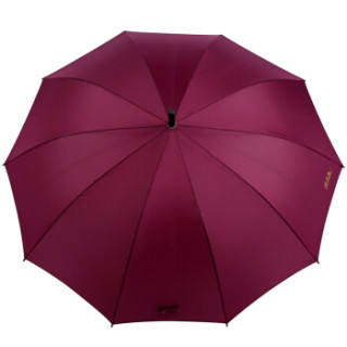 商品天堂伞 加大加固70cm*10骨直杆自开晴雨伞193e碰酱红色