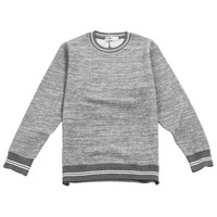 海之宁男士内衣保暖修身内衣圆领套头棉毛基础打底衫中厚透气秋衣单件秋冬男青年保暖上衣 浅灰 175XL