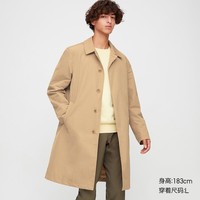 历史低价：UNIQLO 优衣库 425415 男士风衣外套 限大码