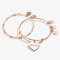 Alex and Ani 哈利波特手镯 玫瑰金/永远均码