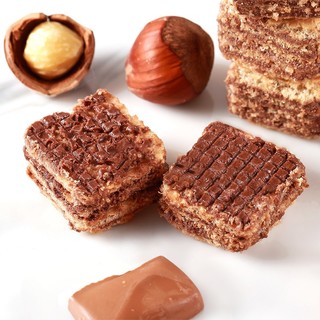 马奇新新 马来西亚进口巧克力味威化饼干 90g*2袋