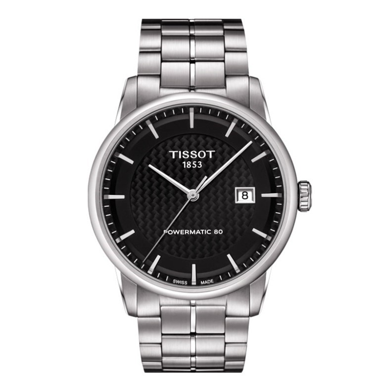 银联爆品日tissot天梭luxurypowermatic80系列男士机械腕表t