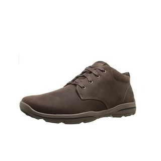 SKECHERS 斯凯奇 Harper Meldon Chukka 男士休闲鞋 巧克力色 US8