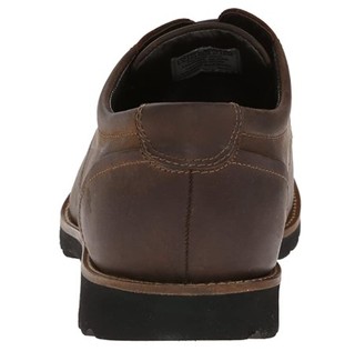 ROCKPORT 乐步 Channer Oxford 男士休闲皮鞋 Brown US7 棕色