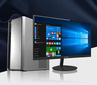 THTF 清华同方 超越 E500-91157 21.5英寸台式机 酷睿i5-6500 8GB 1TB HDD  