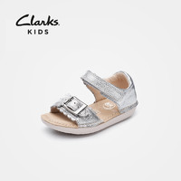 clarks 其乐童鞋 女童夏季防掉轻便防滑软底凉鞋