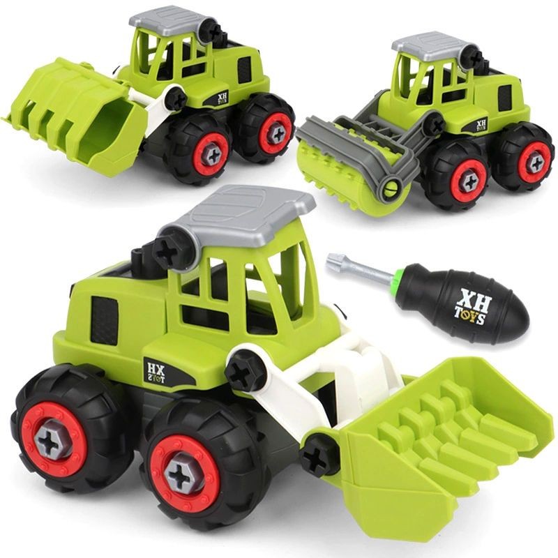 可拆卸农夫车儿童拧螺丝玩具3只装