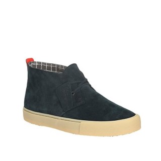Clarks Originals Desert Vulc 男士沙漠靴 Midnight Blue Suede EU40