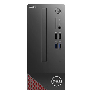 DELL 戴尔 成就 3681 23.8英寸 商务台式机 黑色 (酷睿i3-10100、核芯显卡、8GB、256GB SSD+1TB HDD、风冷)