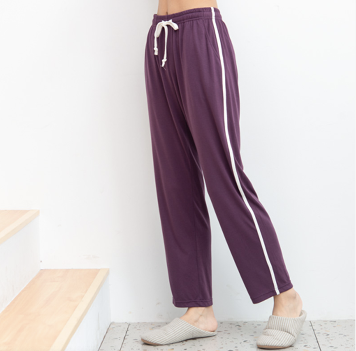 贴心 莫代尔家居女裤 7024