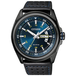 CITIZEN 西铁城 Eco-Drive AW0024-15LB 男士光动能腕表