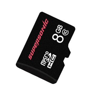 超音速 Supersonic 8GB TF(MicroSD) 存储卡 C10 U1  高速升级版