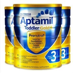 Aptamil 澳洲爱他美 金装 婴幼儿奶粉 3段 900g*3罐装