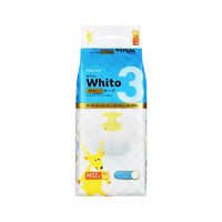 妮飘Nepia 日本Whito 轻薄透气 3小时日用纸尿裤 52枚 M 6kg-11kg