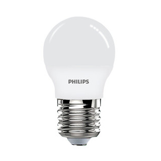 飞利浦(PHILIPS) LED灯泡 球泡 5W E27大螺口 6500K 白光 单支装