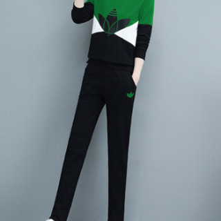 商品joy of joy 京东女装2020春季新款运动套装女跑步运动服少女休闲