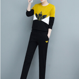 商品joy of joy 京东女装2020春季新款运动套装女跑步运动服少女休闲