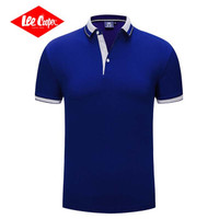 Lee Cooper    短袖POL衫2019春季情侣短袖百搭潮流款修身款 LZ-2867 宝蓝 2XL