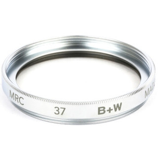 B+W 37mm MRC UV 银色多层镀膜滤镜