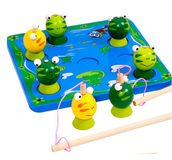 jimitu 吉米兔 3d立体磁性钓青蛙套装