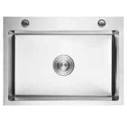 省50元 科固 Kegoo K 厨房水槽手工单槽龙头套装60 45 什么值得买