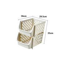 简丽欧 多层收纳置物架 中号2层