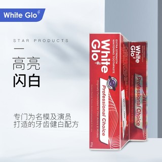 White Glo 惠宝 高亮闪白牙膏 85g