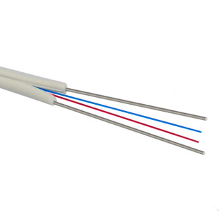 星遥博（Cinyobo）CYB-GX-02050 单模光纤线 光纤入户双芯皮线光缆蝶形 2芯2钢丝光纤线 电信移动联通 50米