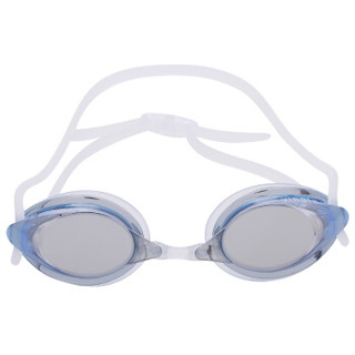 英发（YINGFA） 游泳镜 男士女士游泳镜 防水防雾高清镀膜平光小框游泳眼镜 Y570AF(M)-02白蓝
