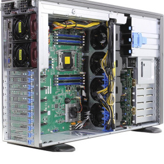 超微（SUPERMICRO）747-20（1080TI） 高性能GPU工作站 至强双路E5-28核56线程 渲染图形工作站电脑主机