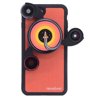 思拍乐（Ztylus） iphoneX 专用 广角微距鱼眼偏振4合1 苹果手机镜头套装 火箭红