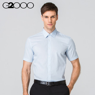 G2000 63145619 男士商务休闲短袖衬衫