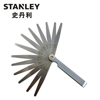 史丹利（Stanley）订制公制塞尺13件装公制塞尺0.05-1mm36-161-1-23（付款后5-10天发货）