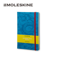 MOLESKINE 生肖蛇笔记本子 商务办公文具记事本 上海滩特别版硬面大型横间手账4542