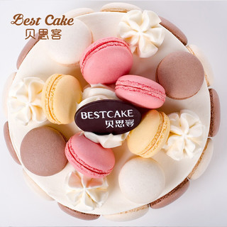 Best Cake 贝思客 马卡龙の吻蛋糕 450g