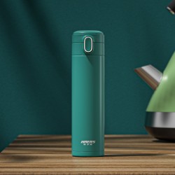 HAERS 哈尔斯 弹盖 304不锈钢保温杯 420ml