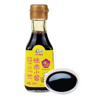 古龙食品 古法酿造 自然缸酿  快乐小酱手工酱油165ml/瓶 *15件