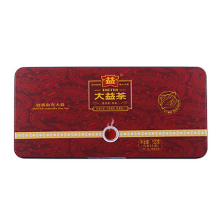 TAETEA 大益 茶叶普洱茶熟茶 独立包装 一级散茶 125g/盒中华