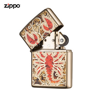 美国进口 之宝（zippo） 防风煤油打火机不含油 29096 天窗上的蝎子 品牌直供原装正版