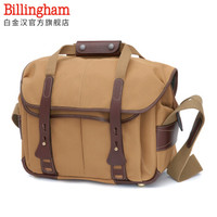 白金汉（Billingham）307 经典系列 单肩摄影包 一机三镜一闪（卡其色/巧克力色皮 尼龙款）