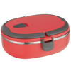 邦格尼（bungni）椭圆形密封 便当盒 保温饭盒 700ml 红色