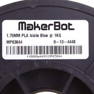 MakerBot PLA打印耗材 透明蓝（Lcicle Blue）