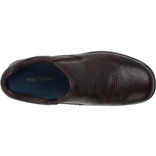 Hush Puppies 暇步士 Lunar II 男款真皮休闲鞋Dark Brown Leather US7