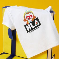 HLA 海澜之家 大闹天宫系列 HNTBJ2R932A 儿童款短袖