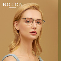 暴龙BOLON光学镜近视眼镜架女款方形光学架BJ7079+折射率1.67（建议800度以内）