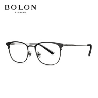 暴龙BOLON光学镜近视眼镜架女款方形光学架BJ7079+折射率1.60（建议600度以内）