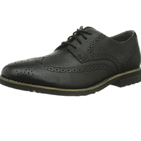 ROCKPORT 乐步 Wing Oxford 男款休闲皮鞋